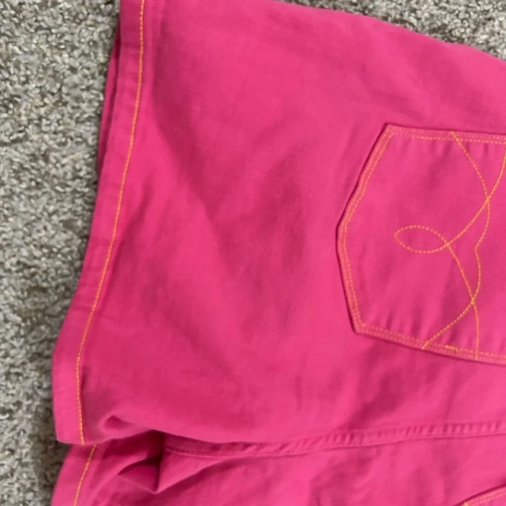 Bright Pink Women's Denim Shorts